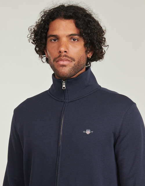 Gant REG SHIELD FULL ZIP SWEAT Marinho