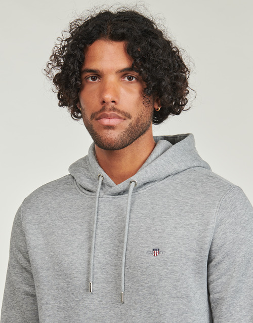 Gant REG SHIELD HOODIE Cinza