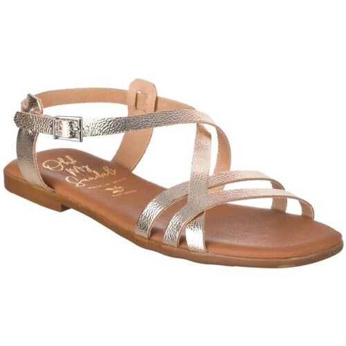 Sapatos Mulher Sandábajo Oh My Sandals SAPATILHAS  5316 Ouro