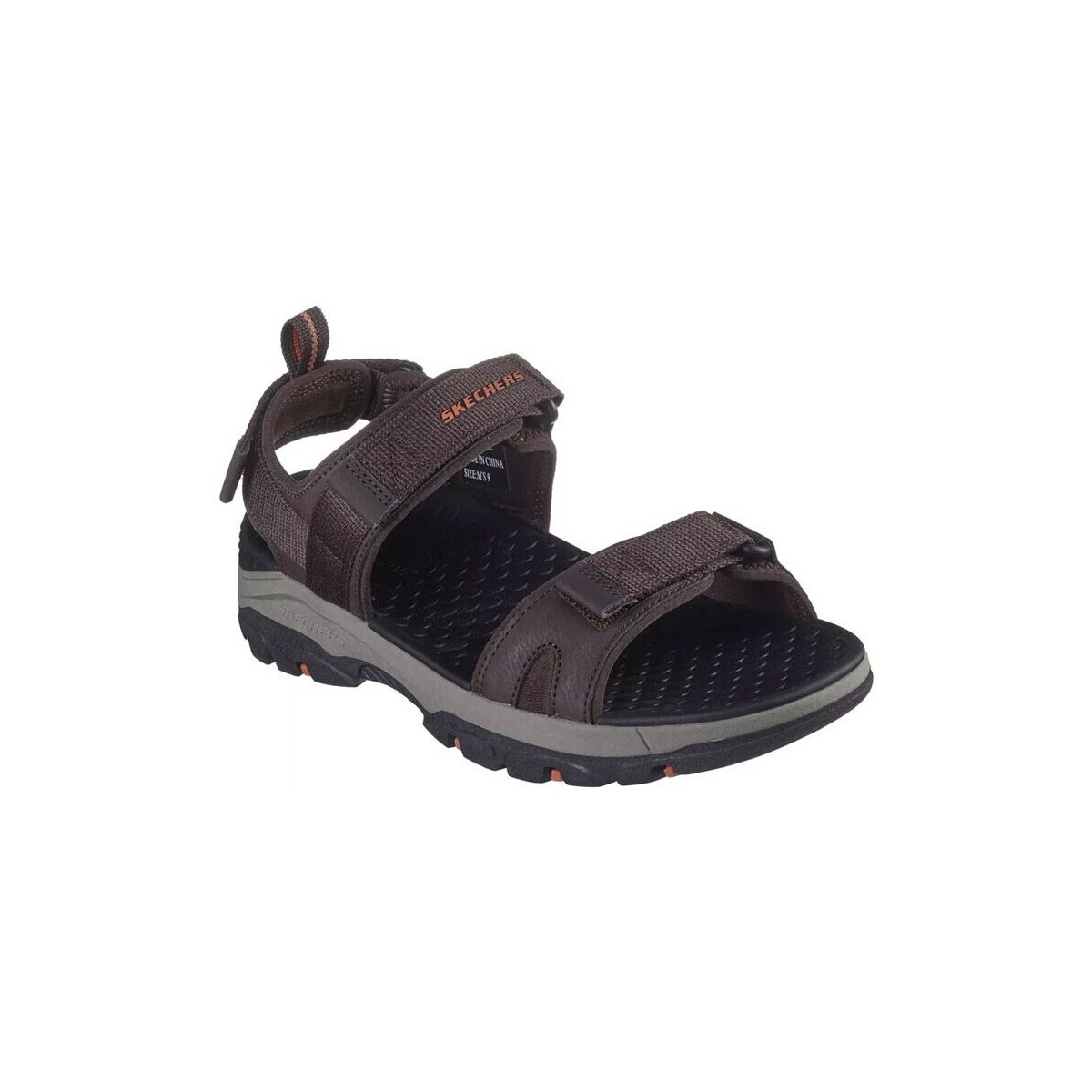 Sapatos Homem Sandálias Skechers SAPATILHAS  205112 Castanho
