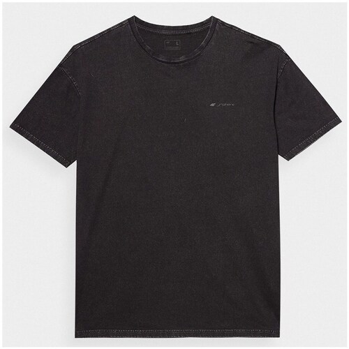 Textil Homem T-Shirt mangas curtas 4F 4FWSS24TTSHM131620S Preto