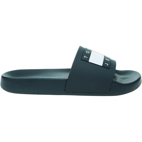 Sapatos Mulher Chinelos Tommy Hilfiger EN0EN02115C1G Preto
