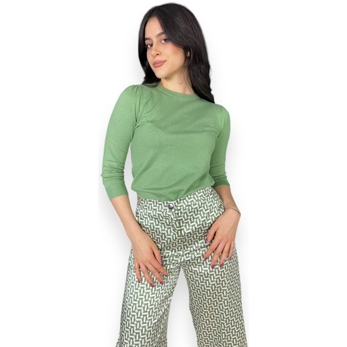 Textil Mulher camisolas Camisolas e casacos de malha 15361131 Verde