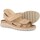 Sapatos Mulher Sandálias Suave By Leyland  Bege