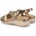 Sapatos Mulher Sandálias Suave By Leyland  Ouro