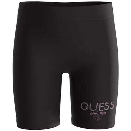 Textil Rapariga Shorts / Bermudas Guess J4RD05-JBLK-2-23 Preto
