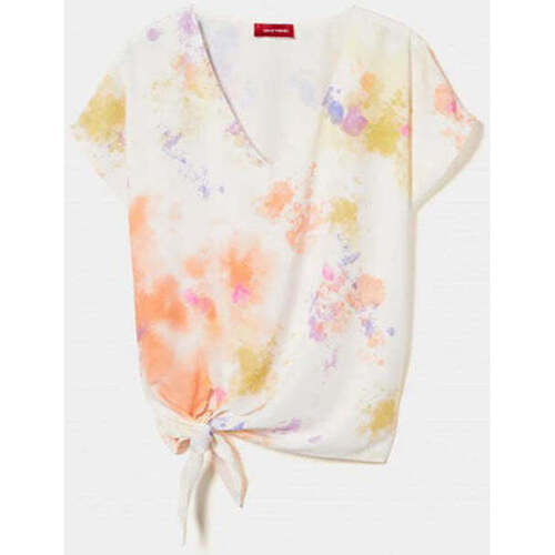 Textil Mulher T-shirts e Pólos Sano De Mephisto LP004554-001-1-1 Branco