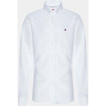 Textil Homem Camisas mangas comprida Lion Of Porches LP001897-001-1-1 Branco