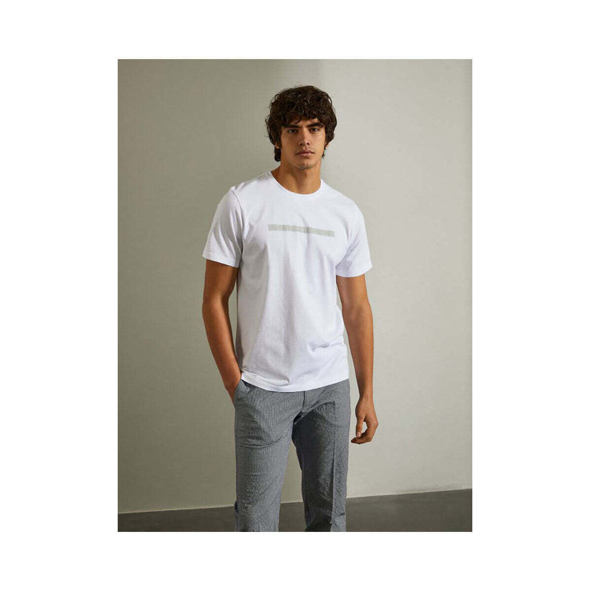 Textil Homem product eng 23629 Alpha Industries NASA T shirt LP002543-1-1-1 Branco