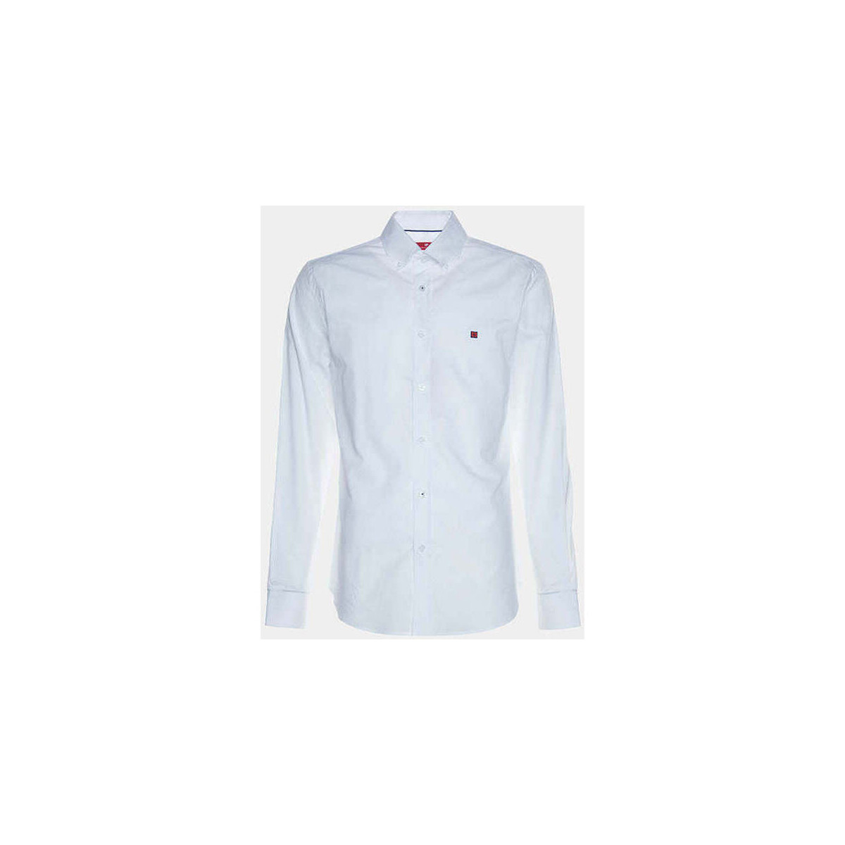 Textil Homem Camisas mangas comprida Lion Of Porches LP002743-1-1-1 Branco