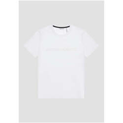 Textil Homem T-shirts e Pólos Antony Morato MMKS02351-FA100144-1000-1-1 Branco