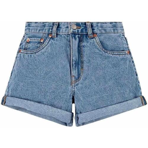 Textil Rapariga Shorts / Bermudas Levi's  Azul