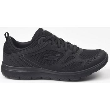 Sapatos Mulher Sapatos & Richelieu Skechers Seager Zapatillas  Summits - Suited 12982 Negro Preto