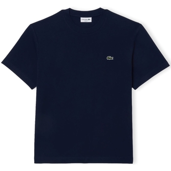Textil Homem T-shirts e Pólos Lacoste T-Shirt Classic Fit - Blue Marine Azul