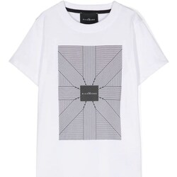 geometric embroidery cotton sweatshirt