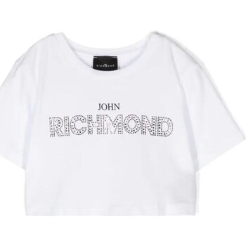 Textil Rapariga O seu apelido deve conter no mínimo 2 caracteres John Richmond RGP24145TS Branco