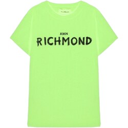 Textil Rapaz T-shirt mangas compridas John Richmond RBP24059TS Verde