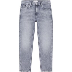 Tebordado Homem Calças Jeans Calvin Klein Jeans J30J324837 Cinza