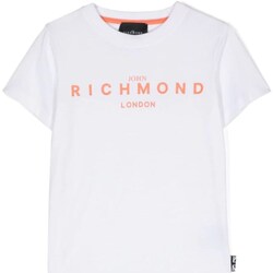 Textil Rapaz T-shirt mangas compridas John Richmond RBP24002TS Branco