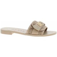 Sapatos Mulher Chinelos Guess FL6ELYFAL19BEIBR Cor bege, Castanho