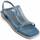 Sapatos Mulher Sandálias Leindia 88545 Azul