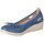 Sapatos Mulher Sapatilhas Mysoft MOCASSINS  209 Azul