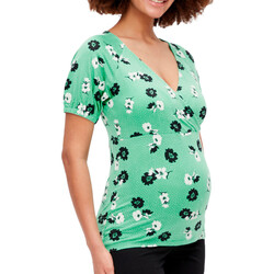 Textil Mulher T-shirts e Pólos Mamalicious  Verde