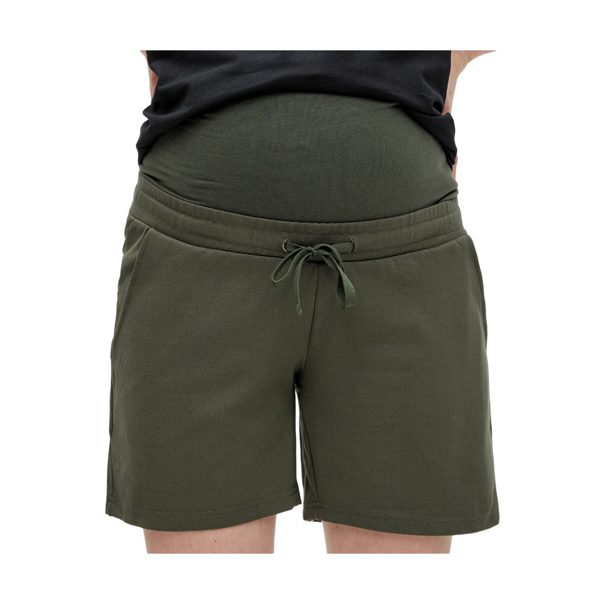Textil Mulher Shorts / Bermudas Mamalicious  Verde