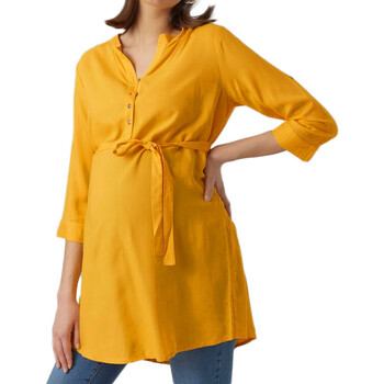 Textil Mulher Túnicas Mamalicious  Amarelo