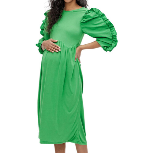 Textil Mulher Vestidos Mamalicious  Verde