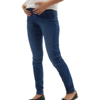 Textil Mulher Calças Jeans Mamalicious  Azul