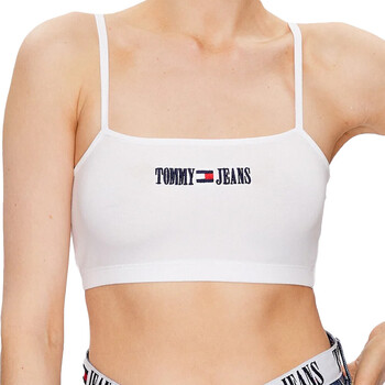 Textil Mulher T-shirts e Pólos CTE tommy Hilfiger  Branco