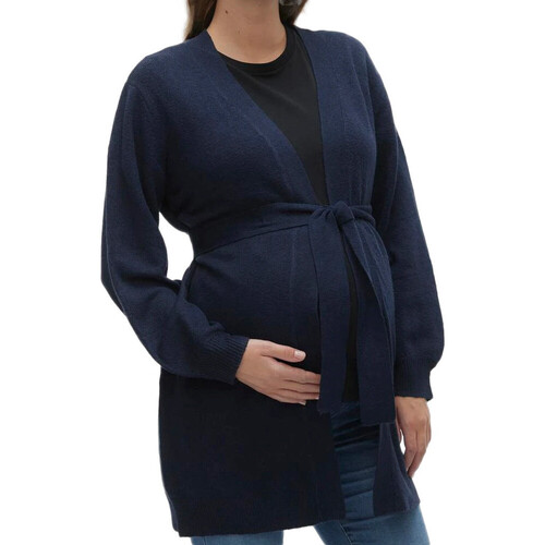 Textil Mulher Turtleneck sweater with cut-outs Mamalicious  Azul