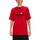 Textil Homem T-Shirt mangas curtas Ellesse  Vermelho