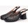 Sapatos Mulher Sapatos & Richelieu Pitillos Sandalias  Troqueladas Tacón 5695 Negro Preto