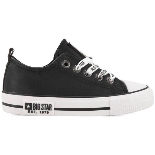 Sapatos Criança Sapatilhas Big Star KK374045 Preto