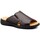 Sapatos Homem Sandálias Cbp - Conbuenpie Sandalia de hombre de piel by Pepe Agullo Castanho