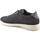 Sapatos Homem Slip on Éxodo Sapatilhas casuais em pele preta da Exodus Preto