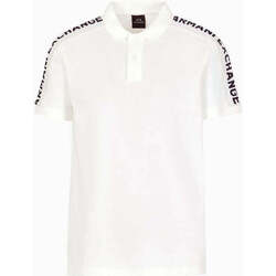 Textil Homem T-shirts e Pólos Emporio Armani 3DZFLAZJM5Z1116-1-1 Branco