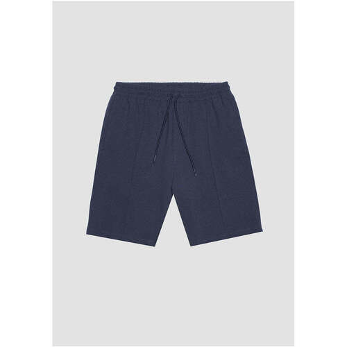 Textil Homem Shorts / Bermudas Antony Morato MMFS00018-FA150194-7064-3-1 Azul
