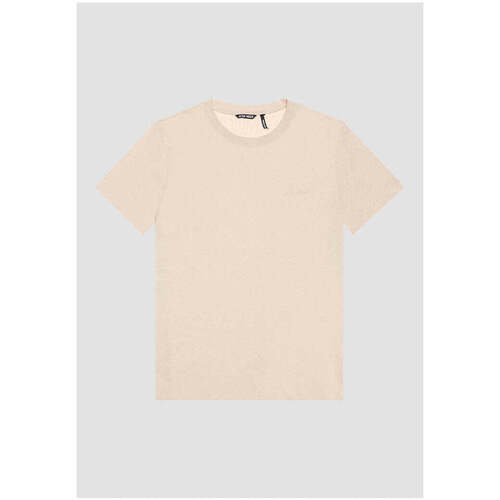 Textil Homem T-shirts e Pólos Antony Morato MMKS02366-FA100231-2081-7-1 Bege