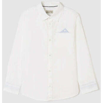 Textil Rapaz Camisas mangas comprida Mayoral PV226115-1-23 Branco