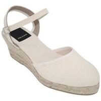 Sapatos Mulher Alpargatas Cbp - Conbuenpie Alpargatas Valencianas con Cuña by CBP Bege