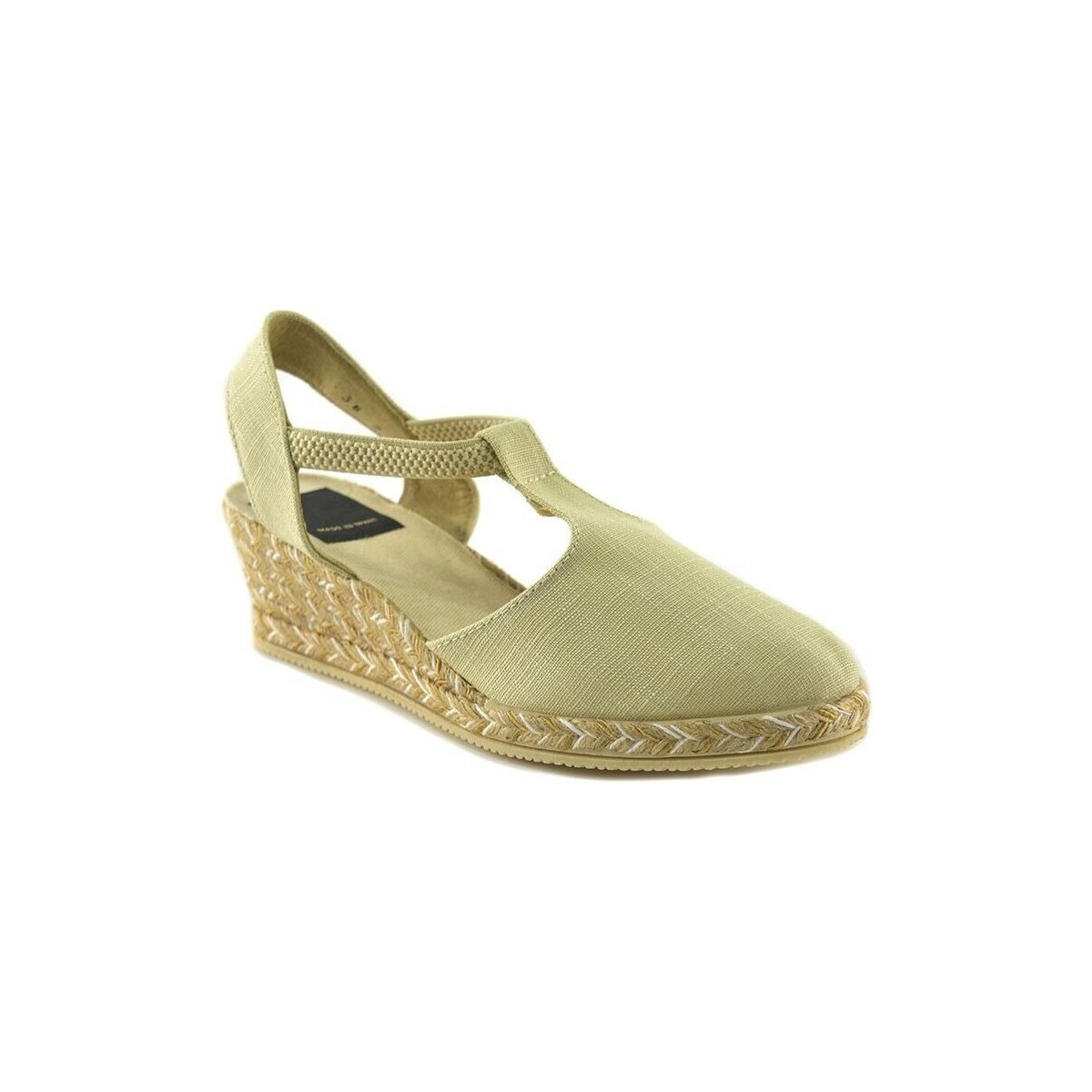 Sapatos Mulher Alpargatas Cbp - Conbuenpie Espadrilhas em cunha da CBP Bege