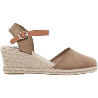 Sapatos Mulher Alpargatas Amelie Alpargatas bege com cunha da Bege