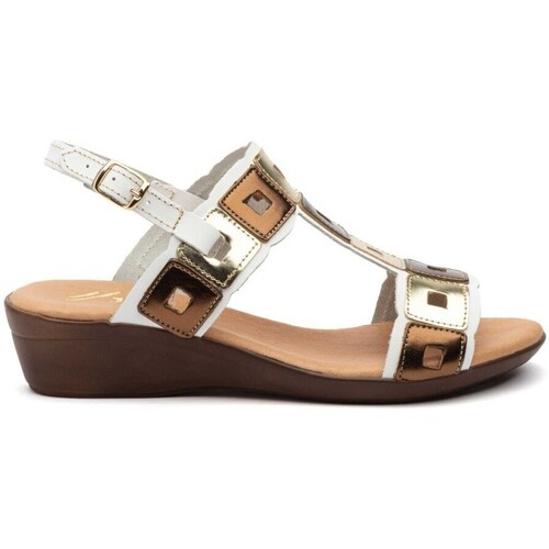 Sapatos Mulher Sandálias Cbp - Conbuenpie Sandálias anatómicas em pele metálica da CBP Outros