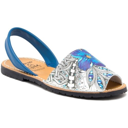 Sapatos Mulher Sandálias Zany By Trebede Avarcas Menorquinas de C. Ortuño Azul