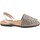 Sapatos Mulher Sandálias Cbp - Conbuenpie Cbp|Abarcas menorquinas glitter platinum|Mulher Ouro