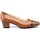 Sapatos Mulher Escarpim Cbp - Conbuenpie Sapatos de couro castanhos da CBP Castanho