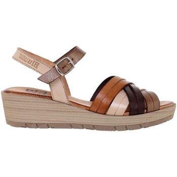 Sapatos Mulher Sandálias Blusandal Sandálias de couro da Multicolor